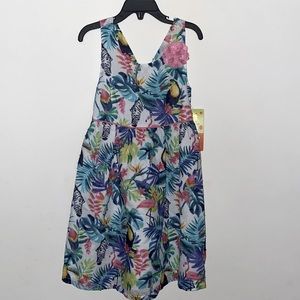 Tropical child dress size 6.
